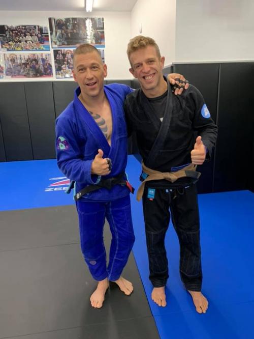 Brown belt · August 24, 2019 · Promoted by Nathan Stever