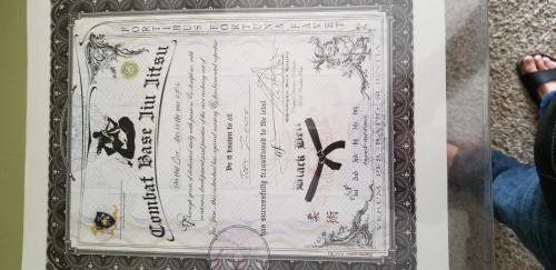 Black belt · October 13, 2016 · Promoted by Chris Haueter
