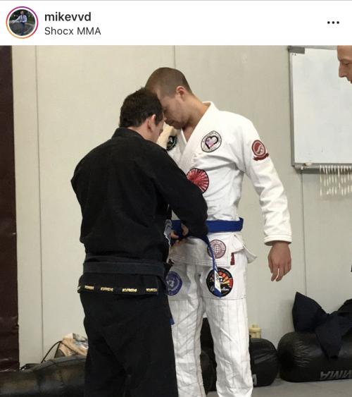 Blue belt · December 16, 2017 · Promoted by Renan Funério