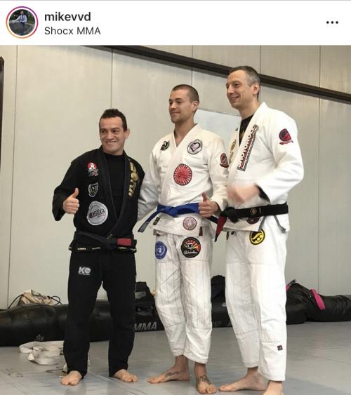 Blue belt · December 16, 2017 · Promoted by Renan Funério