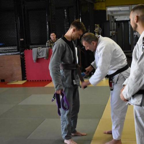 Brown belt · April 28, 2018 · Promoted by Michael Russell