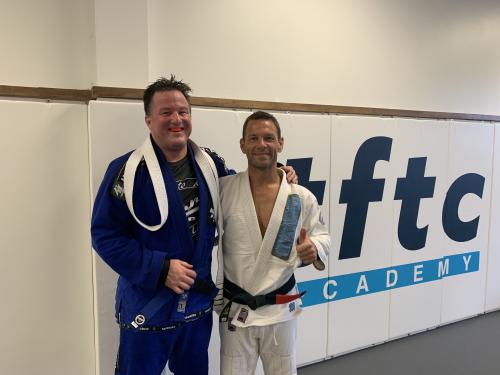 Blue belt · July 15, 2019 · Promoted by Brad Acosta