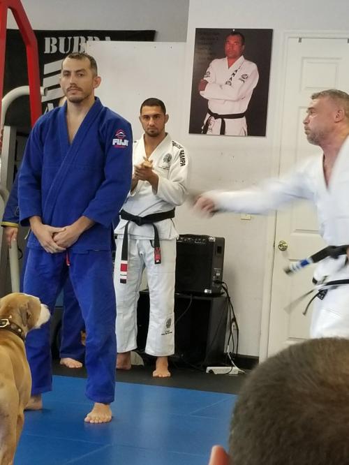 Brown belt · September 3, 2017 · Promoted by Rob Kahn