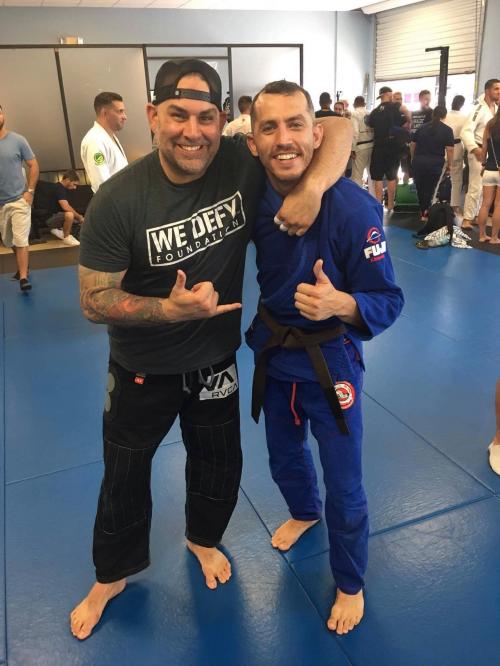 Brown belt · September 3, 2017 · Promoted by Rob Kahn