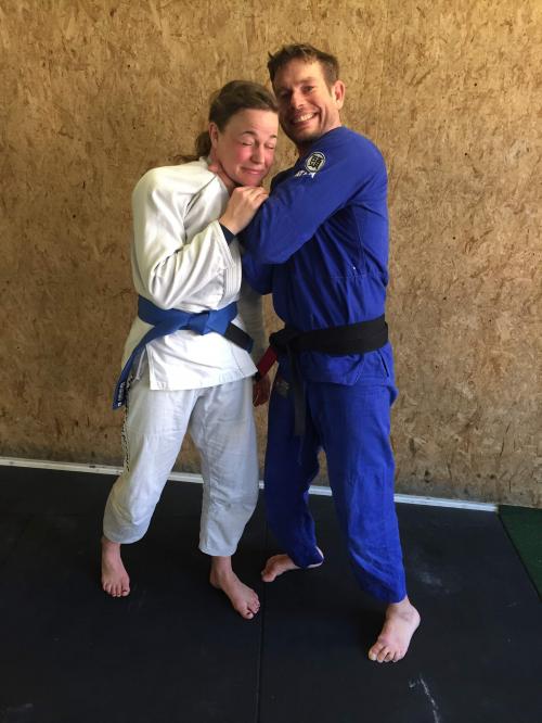 Blue belt · April 8, 2019 · Promoted by Shimon Mochi