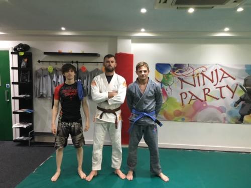 Blue belt · September 28, 2018 · Promoted by Chris Paines