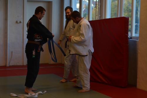 Blue belt · October 10, 2014 · Promoted by Eivind Windsrygg