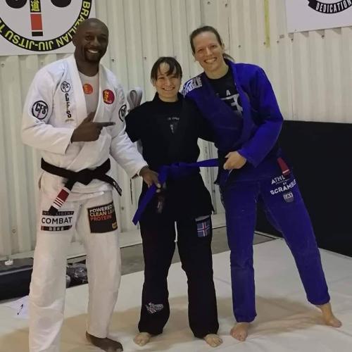 Blue belt · October 12, 2018 · Promoted by Martyn Cahill