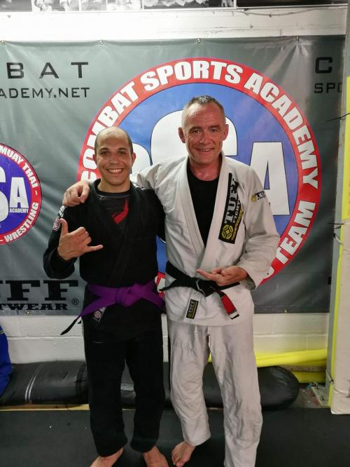 Purple belt · June 17, 2017 · Promoted by Lee Johnston