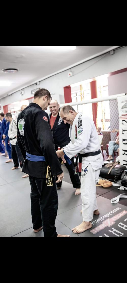 Blue belt · November 11, 2018 · Promoted by Reinhardt Gallowitz