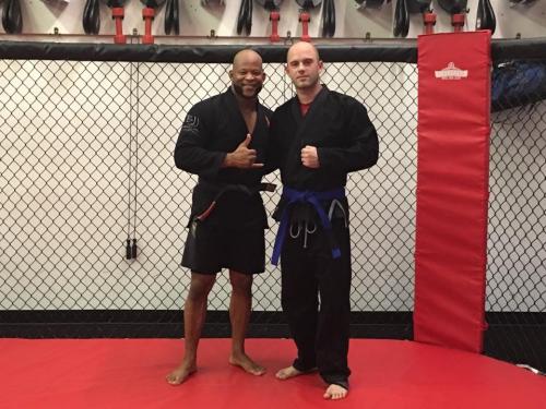 Blue belt · October 3, 2016 · Promoted by Professor John Lewis/Fabio Novaes Brazilian Jiu-Jitsu