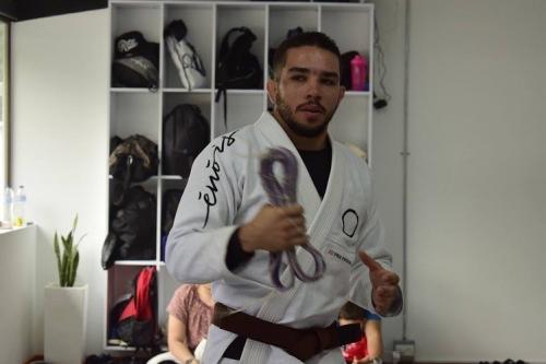 Brown belt · November 11, 2017 · Promoted by Carlos Barreto