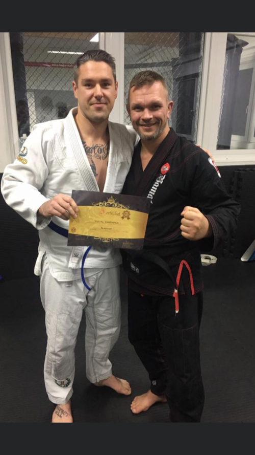 Blue belt · December 14, 2016 · Promoted by Peter Angerer