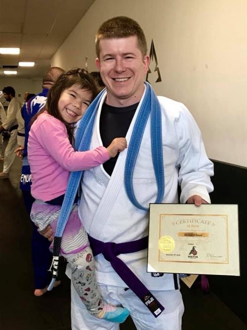 Purple belt · December 8, 2018 · Promoted by Julio Galarza