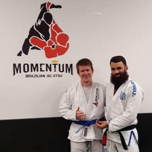 Blue belt · October 9, 2016 · Promoted by Julio Galarza