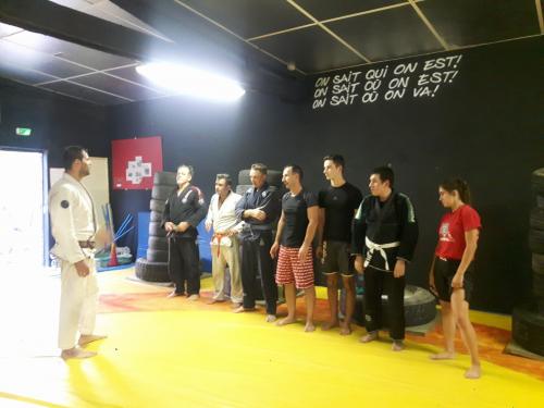 Blue belt · July 25, 2017 · Promoted by Pierre-Yves Pontus
