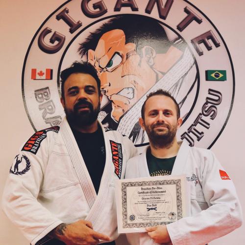 Blue belt · July 5, 2018 · Promoted by Fernando Gigante Povoa