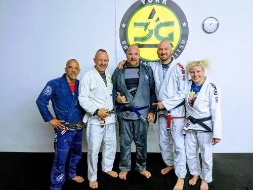 Blue belt · June 8, 2019 · Promoted by Tom Fleming