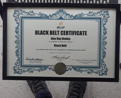 Black belt · December 2, 2017 · Promoted by Jose Mario MacCord Queiroga