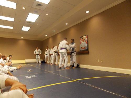 Purple belt · June 16, 2013 · Promoted by Allen Hopkins