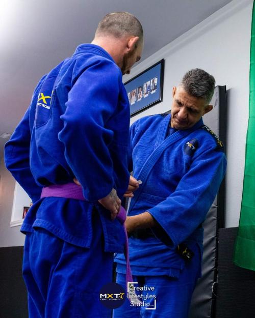 Purple belt · November 28, 2018 · Promoted by Max Trombini