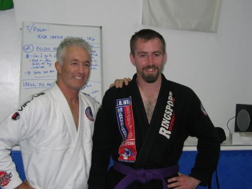Purple belt · February 27, 2009 · Promoted by John Will