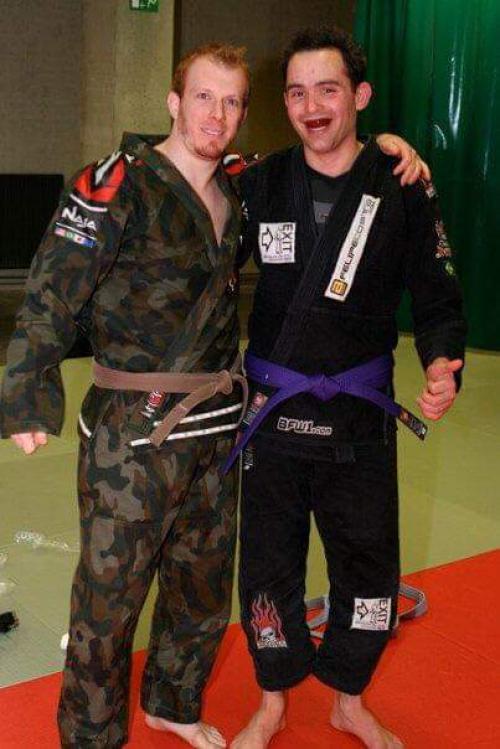 Purple belt · February 18, 2009 · Promoted by Ken Vangilbergen