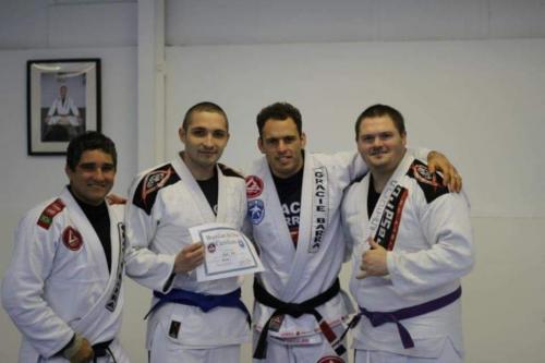 Blue belt · December 12, 2011 · Promoted by Victor Estima