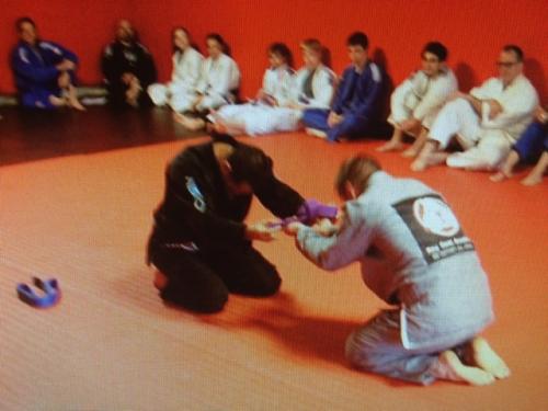 Purple belt · May 16, 2015 · Promoted by Roy Dean