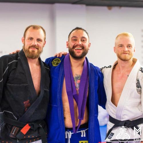 Purple belt · September 14, 2018 · Promoted by Gunnar Nelson