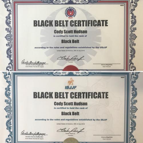Black belt · August 16, 2016 · Promoted by Samuel Braga