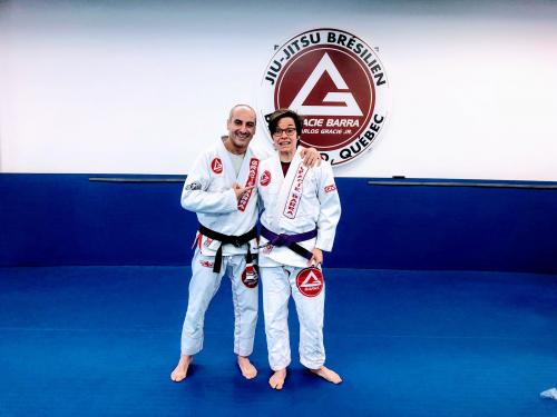 Purple belt · April 14, 2018 · Promoted by Rodrigo Lima Mendanha