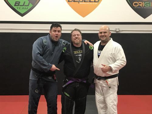 Purple belt · December 18, 2018 · Promoted by Andre Dedeco Almeida