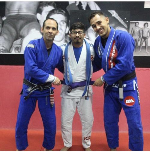Purple belt · November 26, 2018 · Promoted by Andre Alemao Vasconcellos