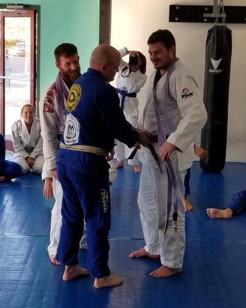 Brown belt · May 17, 2019 · Promoted by Jeff mitchell