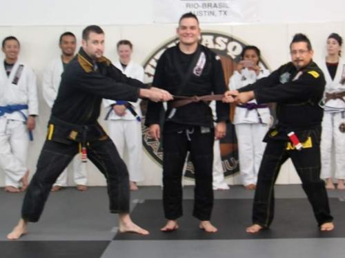 Brown belt · August 18, 2018 · Promoted by Rudy Vasquez