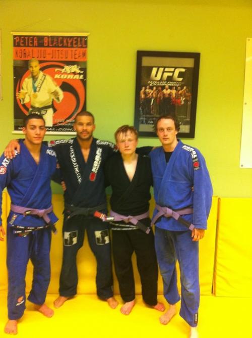 Purple belt · May 7, 2012 · Promoted by Peter Blackwell