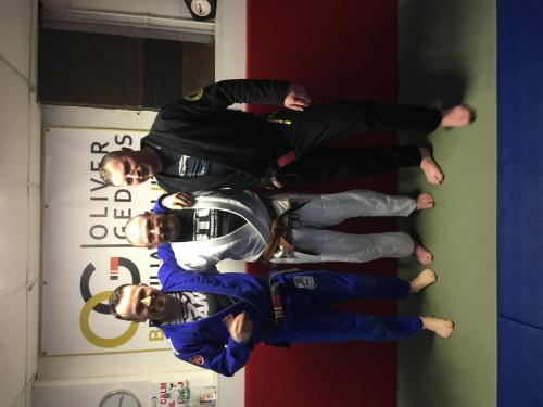Brown belt · May 19, 2019 · Promoted by Oliver Geddes