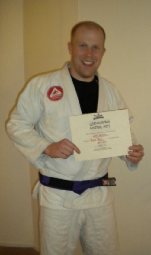 Purple belt · May 10, 2010 · Promoted by Jonathan Border