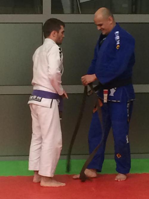 Brown belt · January 9, 2016 · Promoted by José Marcello Figueira Rodrigues, 5th degree Black Belt, Head of Icon Team