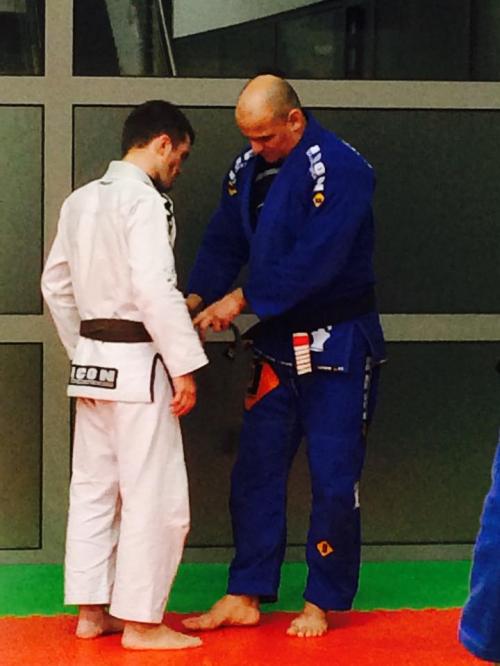Brown belt · January 9, 2016 · Promoted by José Marcello Figueira Rodrigues, 5th degree Black Belt, Head of Icon Team