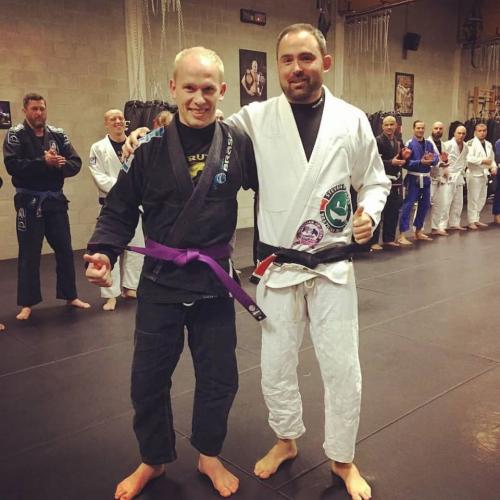 Purple belt · September 14, 2018 · Promoted by Steven Royakkers