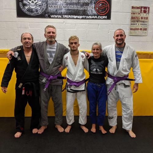 Purple belt · September 28, 2019 · Promoted by Darren Currie