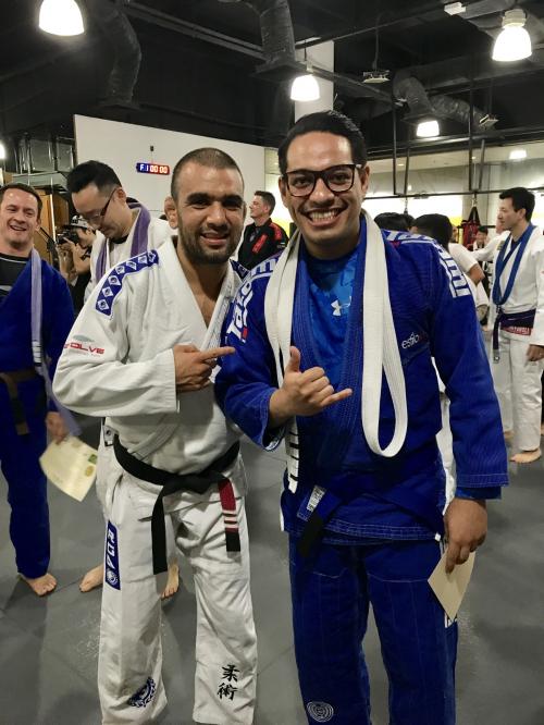 Blue belt · December 3, 2017 · Promoted by Leandro Brodinho Issa da Silva