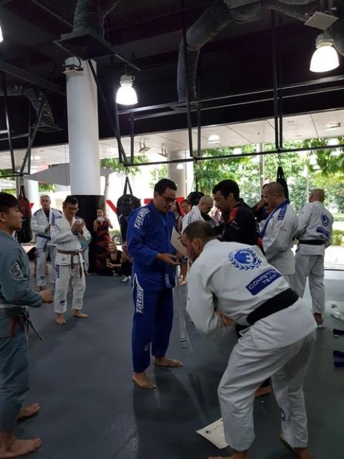 Blue belt · December 3, 2017 · Promoted by Leandro Brodinho Issa da Silva