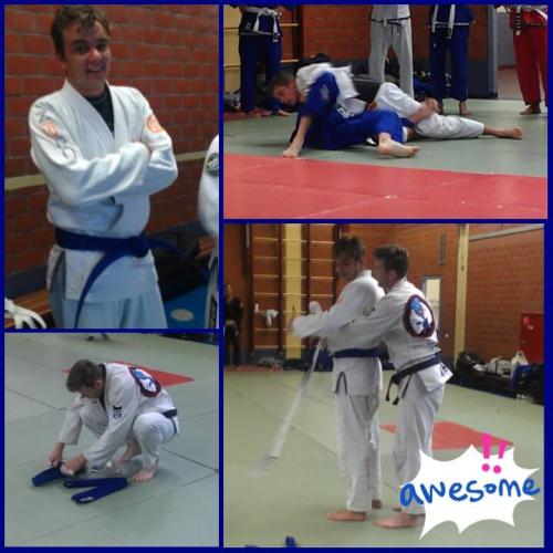 Blue belt · June 16, 2014 · Promoted by Henk Heneweer