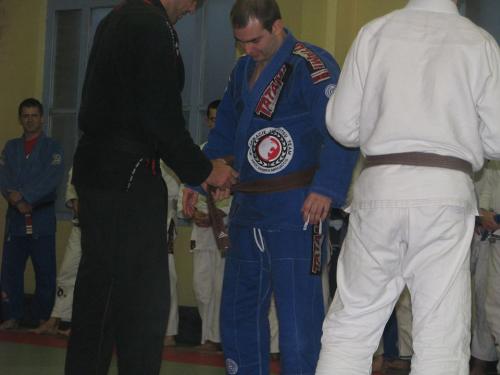 Brown belt · November 13, 2012 · Promoted by Braulio Estima (agreement with renato migliaccio)