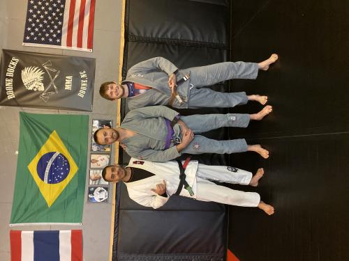 Purple belt · November 9, 2019 · Promoted by Jeff Cope