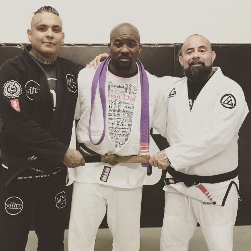 Brown belt · July 27, 2019 · Promoted by Elias Gallegos