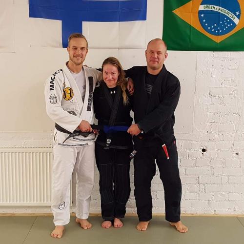 Blue belt · September 23, 2018 · Promoted by Tapani Laitila Heracles Riihimäki